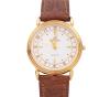 <span class='ref_item'>3 -</span> <span class="object_title">RELOJ DE PULSERA UNISEX "CECCINI" CON CAJA DE ACERO DORADO Y CORREA DE PIEL.MECANISMO DE CUARZO JAPONES</span>  <p><span class="technical_description">Reloj de pulsera unisex "CECCINE" con caja de acero dorado con esfera blanca con números arábigos e indices dorados, medida 34 mm. Correa de piel marrón con hebilla dorada<br/>Movimiento de cuarzo japones. En estado de marcha</span><br>Peso: <span class="PESO_HCES1">24,50</span><br></p>