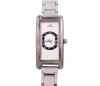 <span class='ref_item'>22 -</span> <span class="object_title">RELOJ PULSERA DE SRA."CECCINI" CON CAJA Y BRAZALETE EN ACERO.MECANISMO DE CUARZO JAPONES</span>  <p><span class="technical_description">Reloj de pulsera para Sra."CECINI" con caja y brazalete integrado en acero. La caja rectangular con esfera de fondo plateado y en el centro una doble esfera con bisel negro adornado por números romanos, medidas: 38 mm x 18 mm. Mecanismo de cuarzo japones.<br/>En estado de marcha</span><br>Peso: <span class="PESO_HCES1">42</span> <span class="PESOUMED_HCES1">gr.</span><br></p>