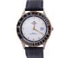 <span class='ref_item'>30 -</span> <span class="object_title">RELOJ PULSERA PARA HOMBRE"CECCINI SPORTS" CON CAJA DE ACERO BICOLOR CON BISEL MOVIL NUMERDO EN ESMALTES Y CORREA DE PIEL.MECANISMO DE CUARZO JAPONES</span>  <p><span class="technical_description">Reloj de pulsera para caballero "CECCINI SPORTS" caja de acero bicolor con bisel giratorio dorado y negro con escalas graduadas, esfera blanco /mate con ventana de calendario a las 3, medida: 38 mm. de diámetro. Correa de piel con hebilla en acero dorado. Water resistant 30 M, Ref: 544101.Mecanismo de cuarzo japones. En estado de marcha</span><br>Peso: <span class="PESO_HCES1">53,3</span> <span class="PESOUMED_HCES1">gr.</span><br></p>