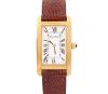 <span class='ref_item'>129 -</span> <span class="object_title">RELOJ PULSERA "EDMOND MATHEY" CON CAJA EN ORO DE 18KT. CORREA DE PIEL. MECANISMO DE CUARZO</span>  <p><span class="technical_description">Reloj de pulsera "EDMOND MATHEY" con caja rectangular en oro de 18 kt., alargada de estilo Tank, esfera en blanco con números romanos estilizados y marcador de minutos en el centro. Corona con adorno de cabujón azul. Correa en piel con señales de uso y hebilla en acero dorado. Mecanismo de cuarzo. En estado de marcha</span><br>Peso: <span class="PESO_HCES1">34</span> <span class="PESOUMED_HCES1">gr.</span><br></p>