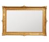 <span class='ref_item'>153 -</span> <span class="object_title">GRAN ESPEJO DE PARED ESTILO BARROCO</span>   <p><span class="technical_description">Magnífico espejo de pared de formato rectangular, profusamente decorado siguiendo los cánones estéticos del estilo Barroco. El marco, realizado en madera y estuco con un acabado dorado antiguo de gran calidez, destaca por su imponente presencia física y la riqueza de su ornamentación en relieve. Con alguna pequeña restauración.<br/>Medidas: 95 x 138cm</span><br></p>