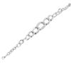 <span class='ref_item'>199 -</span> <span class="object_title">PULSERA EN PLATA DE LEY 925 CON ESLABONES ADORNADOS DE CIRCONITAS</span>  <p><span class="technical_description">Pulsera realizada en plata de ley 925, con eslabones planos más anchos en el cetro y alternando lisos y adornados por circonitas<br/>Cierre de mosquetón<br/>Longitud: 19 cm ( con alargador incluido)</span><br>Peso: <span class="PESO_HCES1">14,20</span> <span class="PESOUMED_HCES1">gr.</span><br></p>