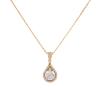 <span class='ref_item'>135 -</span> <span class="object_title">COLGANTE CON MOISSANITA DE APROX. 2 CT. Y CADENA, EN PLATA DE LEY 925 CHAPADA EN ORO DE 18 KT. </span>  <p><span class="technical_description">Colgante con cadena realizados en plata de ley 925 chapada en oro de 18 kt. El colgante con moissanita central en talla brillante con peso aprox. 2 ct.orla y asa adornados por circonitas<br/>Cadena de fino eslabón barbado con cierre mosquetón. Longitud:50 cm</span><br>Peso: <span class="PESO_HCES1">3,40</span> <span class="PESOUMED_HCES1">gr.</span><br></p>