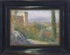<span class='ref_item'>62 -</span> <span class="object_title">"VISTA DE UN PAISAJE MALAGUEÑO"</span>   <p><span class="author">José DE LA FUENTE GRIMA (1915-1997)</span> <br><span class="technique_material">Óleo sobre tabla</span><br><span class="technical_description">La obra muestra una vista, muy probablemente, del castillo de Gibralfaro de Málaga. Firmado y fechado (1950) por el autor en el ángulo inferior izquierdo.<br/>Enmarcado en marco de madera teñida. Marco con ligeros desperfectos. Medidas de la tabla: 22 x 30.5cm. Medidas con marco: 33'5 x 41'5cm</span><br></p>