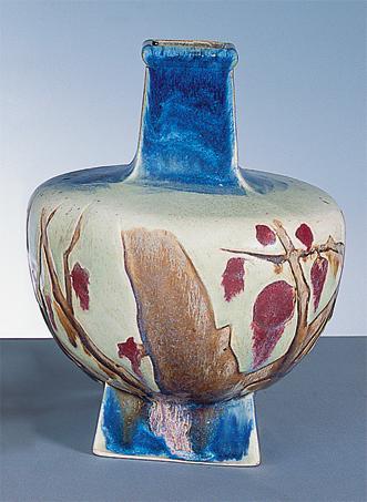 JARRON EN CERAMICA MODERNISTA CATALANA