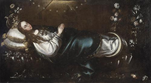 La dormición de la Virgen