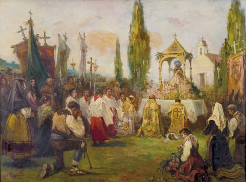 Procesión de la virgen de la ermita