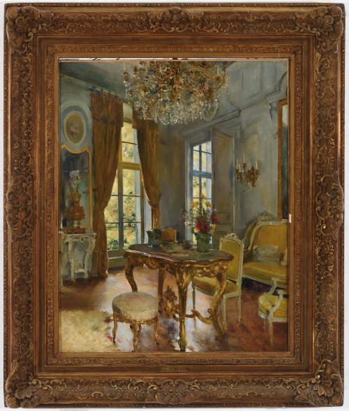 Un salón Luis XV