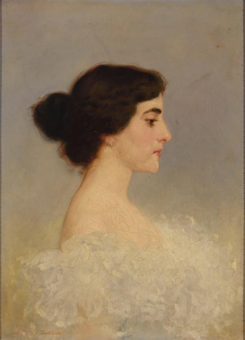 Dama de perfil