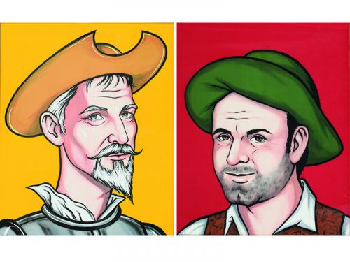 Don Quijote y Sancho Panza