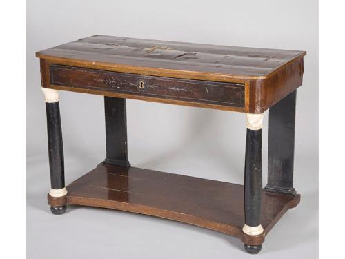 CONSOLA ESTILO IMPERIO,  SIGLO XIX