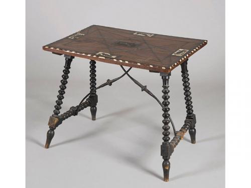 MESA ESPAÑOLA SIGLO XIX