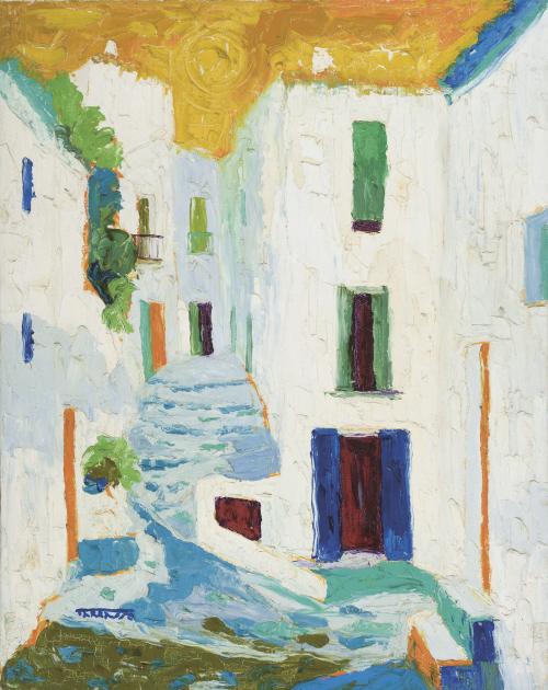 Calle de pueblo