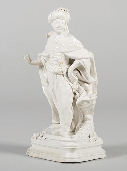 REY ORIENTAL EN CERÁMICA DE ALCORA,1787-1810