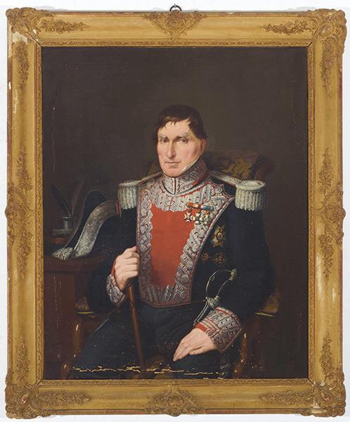Retrato de militar