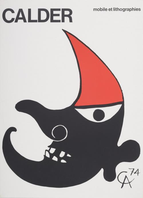 MOBILE ET LITOGRAPHIES DE CALDER, 1974