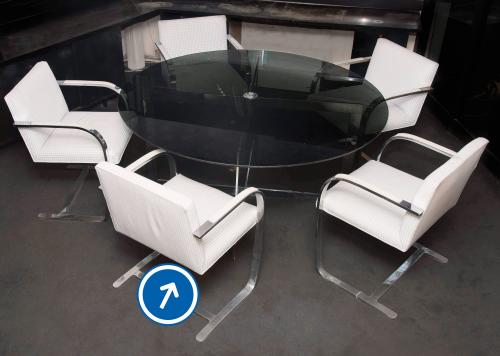 SILLA BRNO DISEÑO LUDWIG MIES VAN DER ROHE