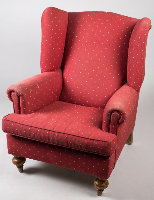 SILLÓN OREJERO DE ESTILO INGLÉS
