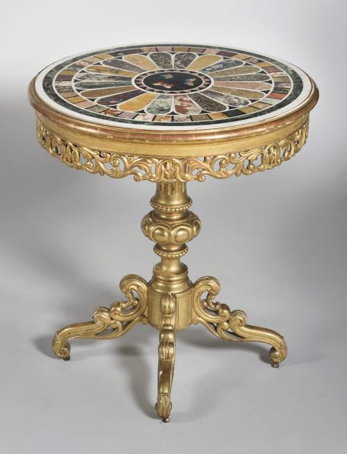 VELADOR ITALIANO SIGLO XIX