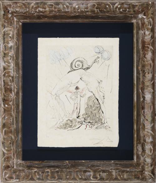 Desnudo con caracol. (De los poemas secretos de Apollinaire)