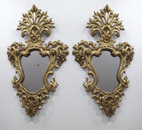 PAREJA DE CORNUCOPIAS FRANCESAS, SIGLO XIX
