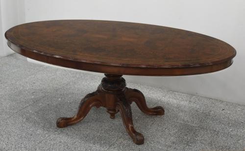 MESA DE COMEDOR TILT TOP ESTILO VICTORIANO