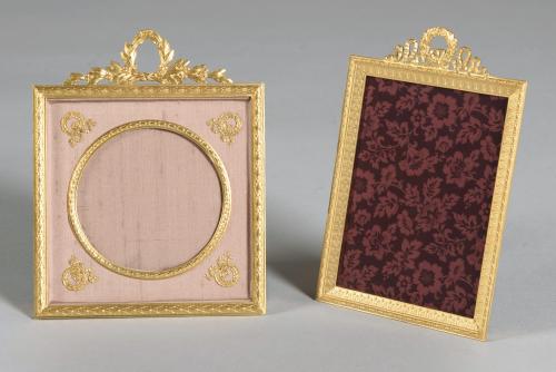 PAREJA DE MARCOS FRANCESES SIGLO XIX