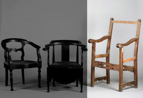 SILLON FRAILERO ESPAÑOL PRINCIPIOS DEL SIGLO XVIII