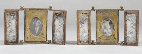 PAREJA DE MARCOS ART NOUVEAU
