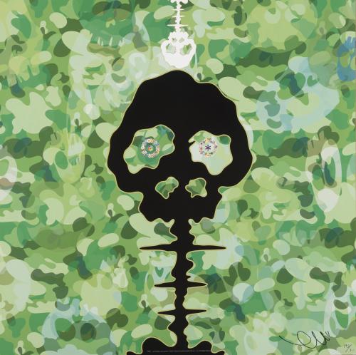 Time-camouflage moss green