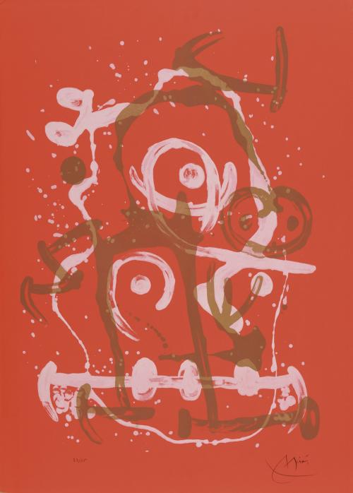 Chevauchée-rouge et brun. 1969