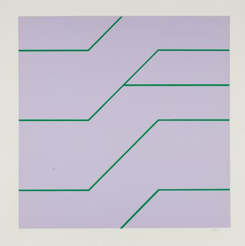 ABSTRACCIÓN (LILA Y VERDE)