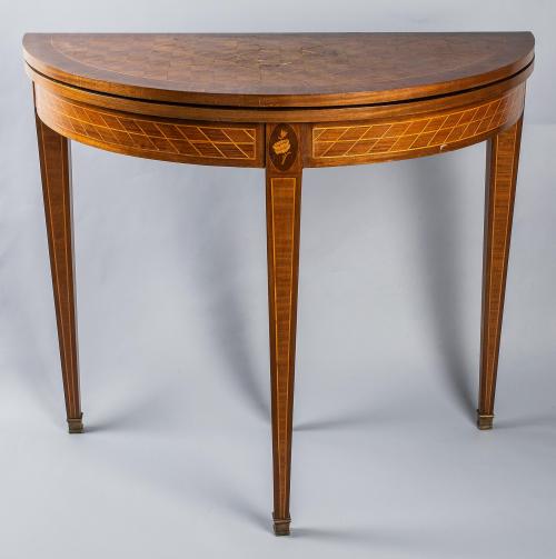 MESA DE JUEGO INGLESA SIGLO XIX