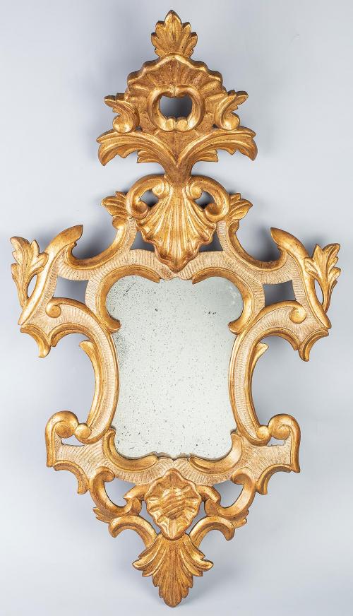 PAREJA DE CORNUCOPIAS ESTILO ROCOCO SIGLO XX
