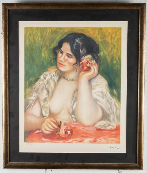 Mujer con rosas