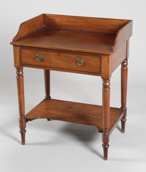 MESA  DE ESCRITORIO INGLESA,  SIGLO XIX
