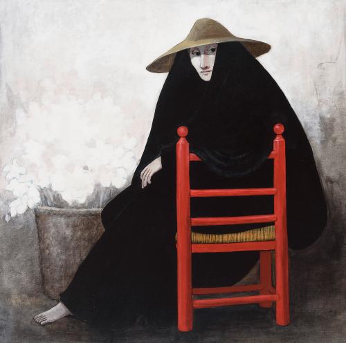 La silla roja