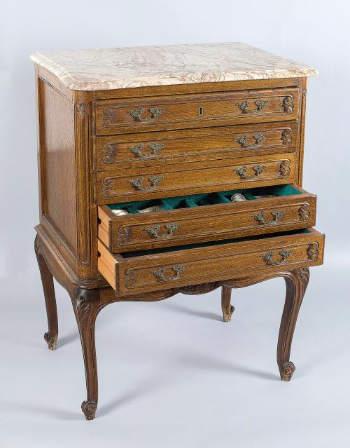 MUEBLE CUBERTERO ESTILO LUIS XV