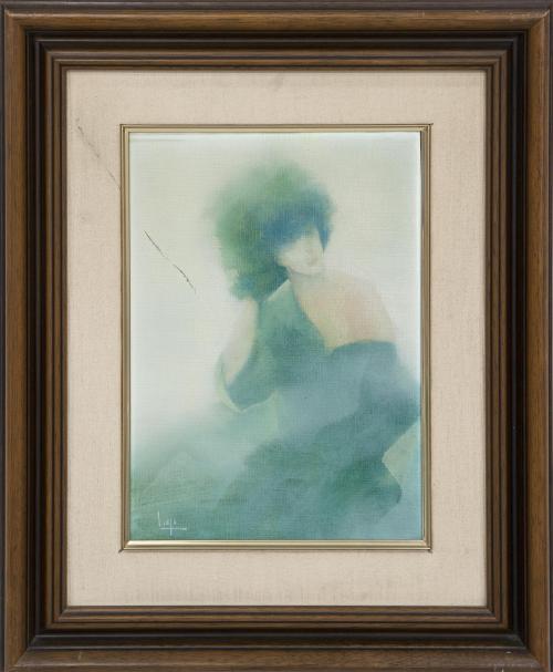 "MUJER EN AZUL"