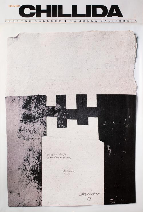 Cartel para la Tasende Gallery, La Jolla, California, 1983