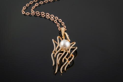 Colgante con cadena
