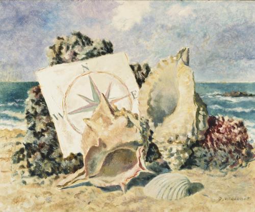 Caracolas junto al mar