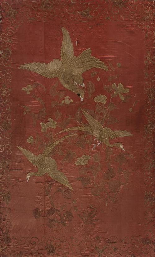 TAPIZ JAPONES ERA MEIJI  (1868-1912)