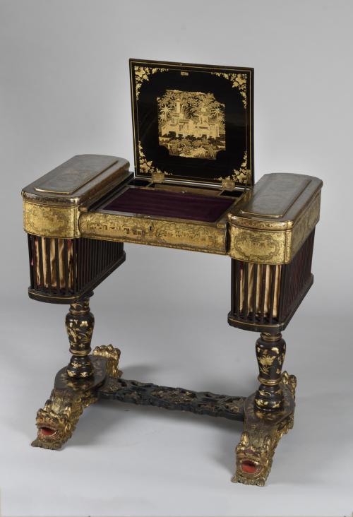 MUEBLE COSTURERO FILIPINO, SIGLO XIX