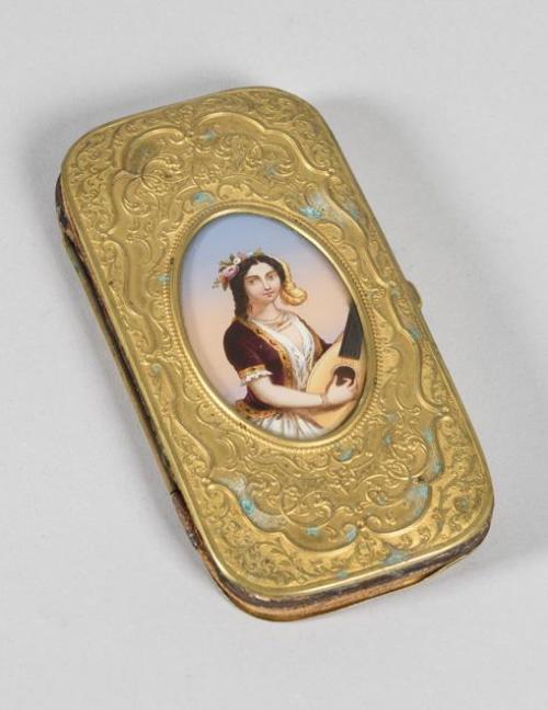 CARNET DE BAILE FRANCÉS, SIGLO XIX