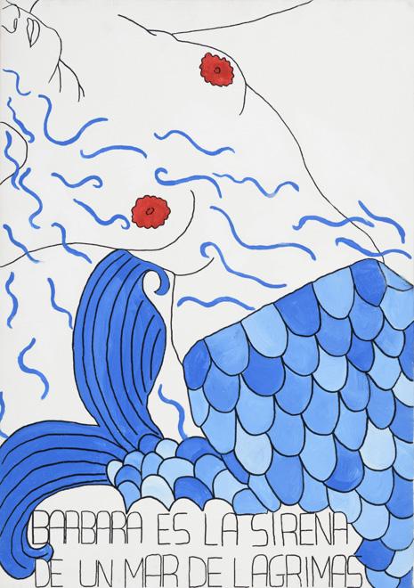 Bárbara es la sirena de un mar de lágrimas. 1998.