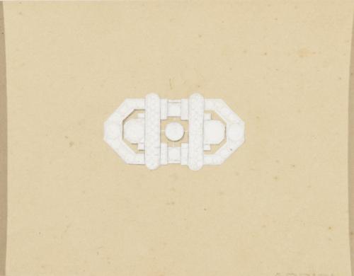 ESTUDIO PARA BROCHE ART DECO 