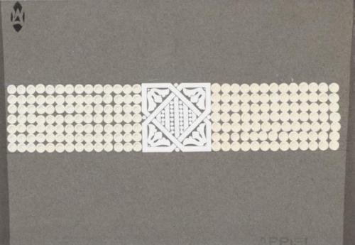 ESTUDIO PARA BRAZALETE ART DECÓ