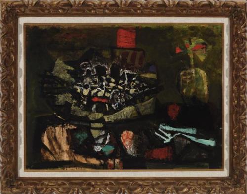 Nature morte au poisson. 1954