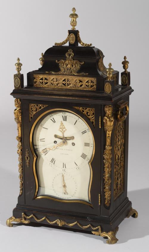 RELOJ BRACKET, LONDRES,  FINALES SIGLO XVIII